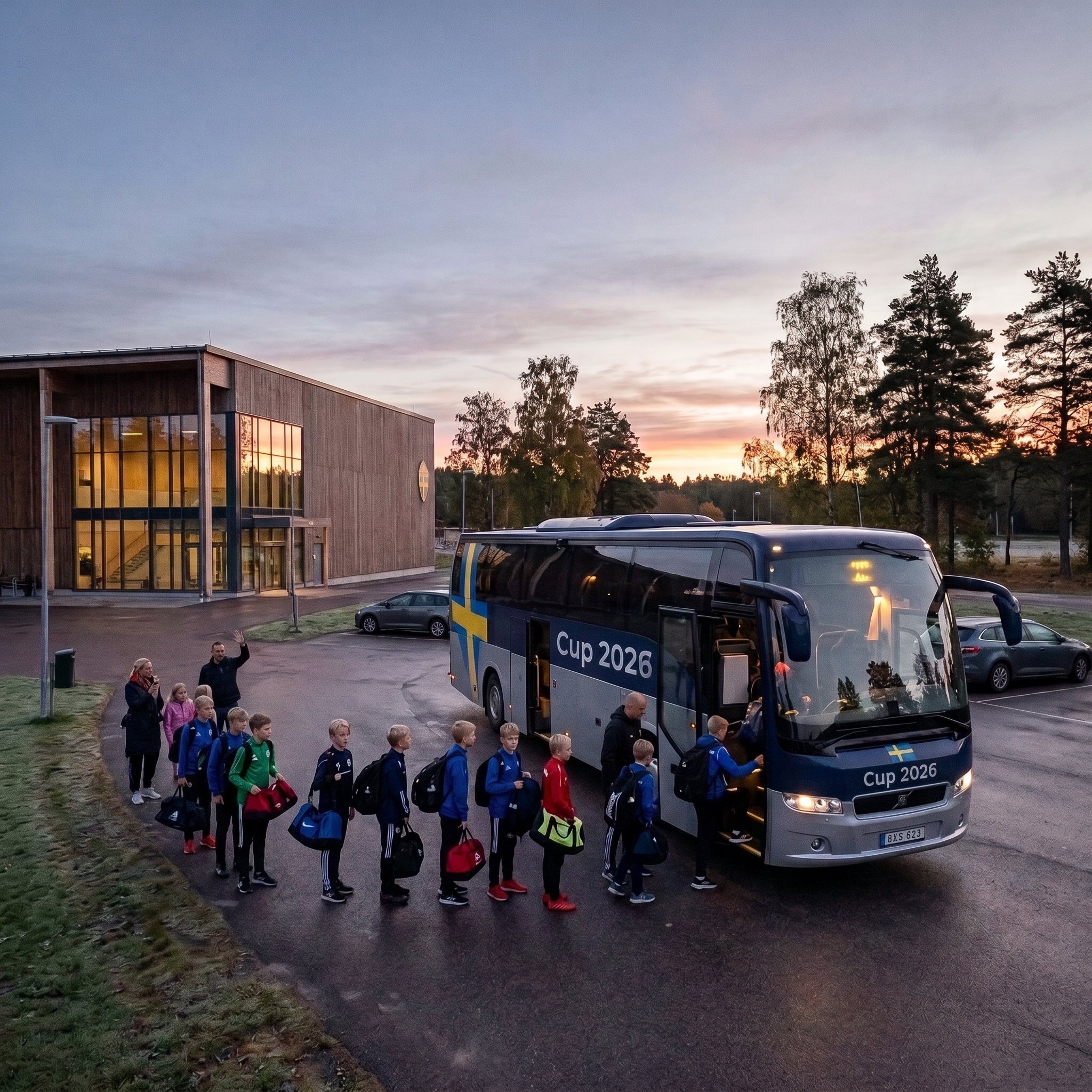 Bussen till cupen